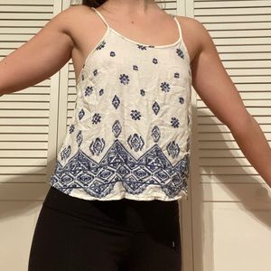 Forever 21 White Tank Top